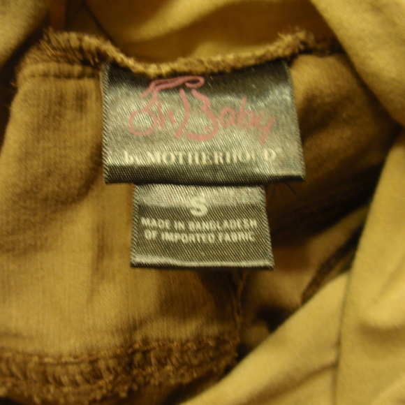 Oh Baby By Motherhood - Brown Corduroy Pants - Picture 5 of 6